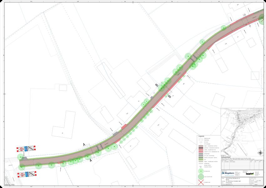 Schetsontwerp van de wijk Kalksheuvel, het landelijke deel